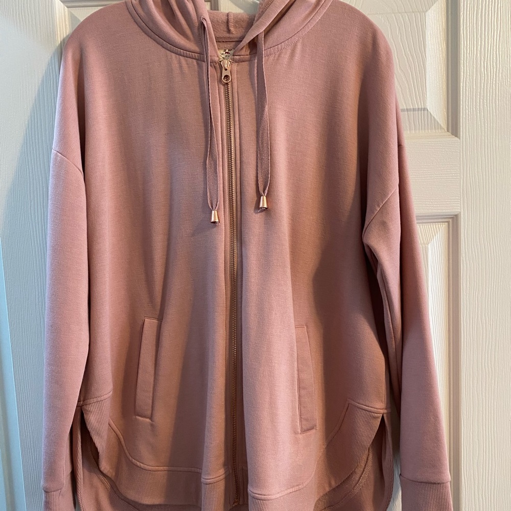 Pink Zipper Jacket